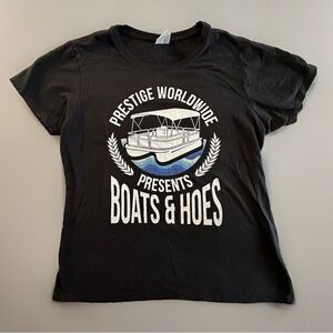 Stepbrothers Boats 'N Hoes Blue T Shirt